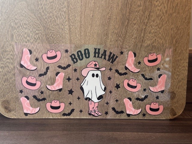 Boo Haw Decal - (16oz tumbler wrap)