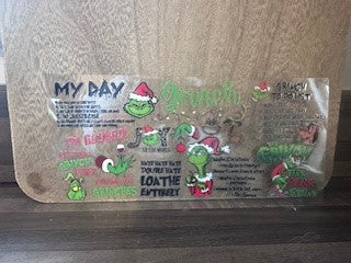 Grinch Christmas My Day Wrap