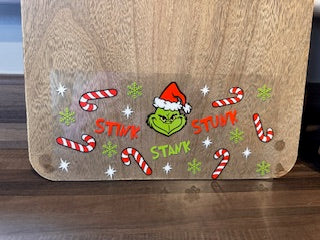 Christmas Grinch Stank Wrap